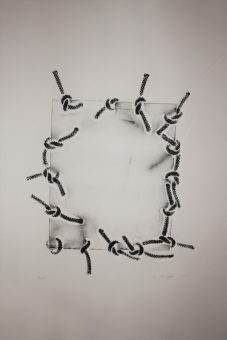 Rogge ingebonden ets Jansen Kooy